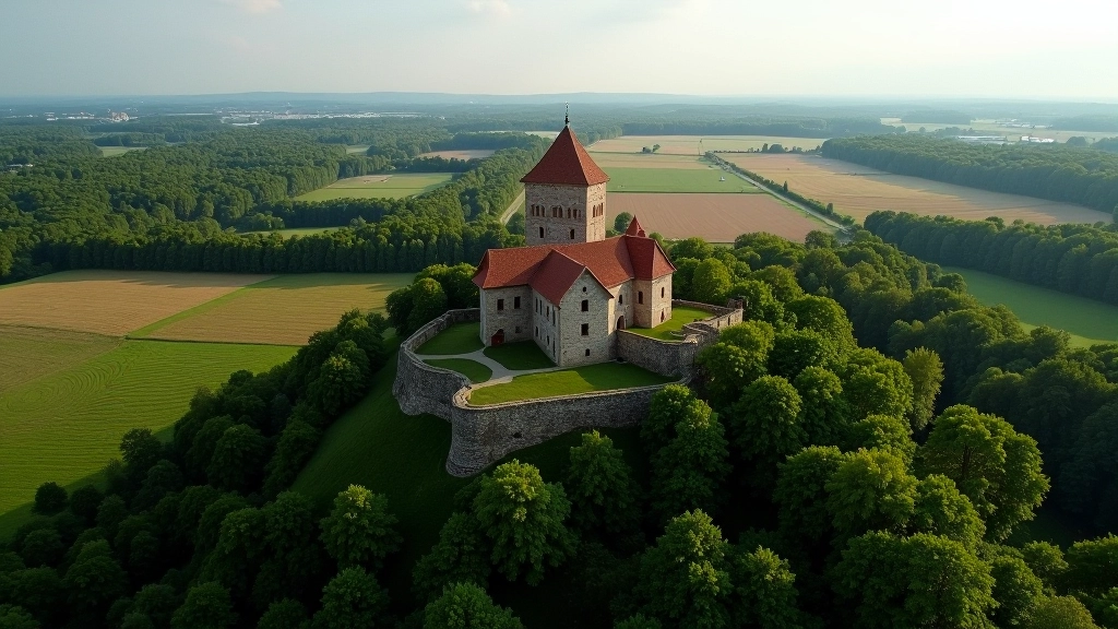 Landscape with castles